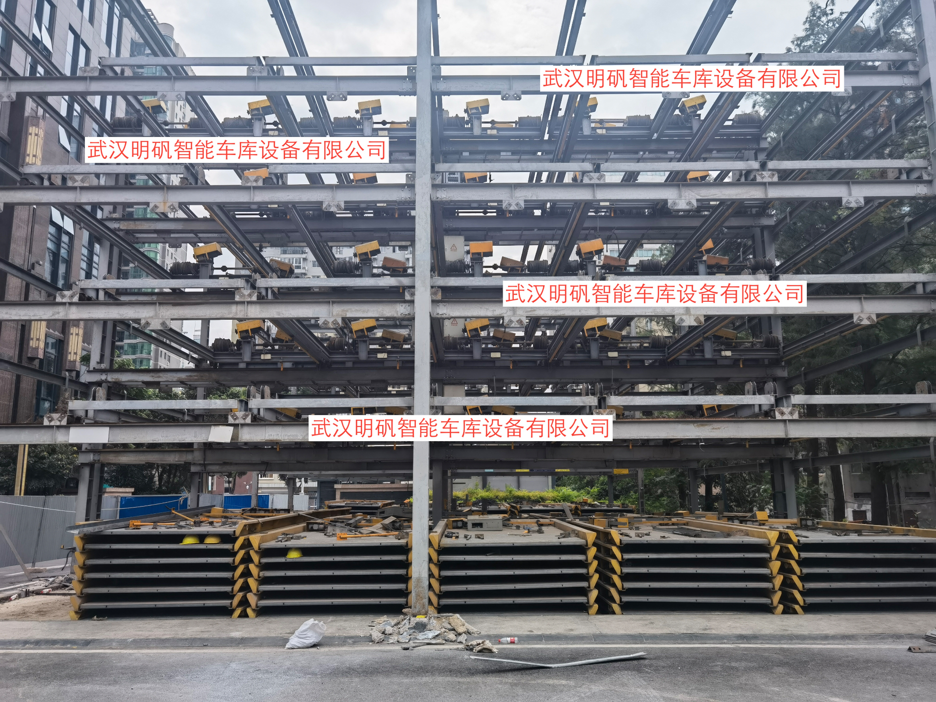 武漢市機械車位拆除案例